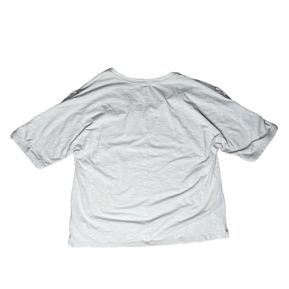 ANYBODY Cozy Knit Lace Up Sleeve Top  - Picture 8 of 9